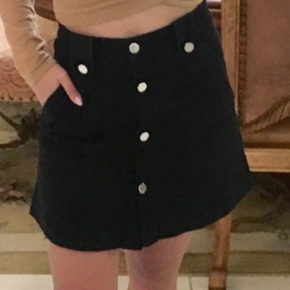 Zara Skirts Zara Denim Mini Skirt Poshmark